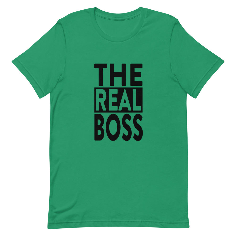 The Real Boss T-shirt - Unisex - Koppels T-shirt