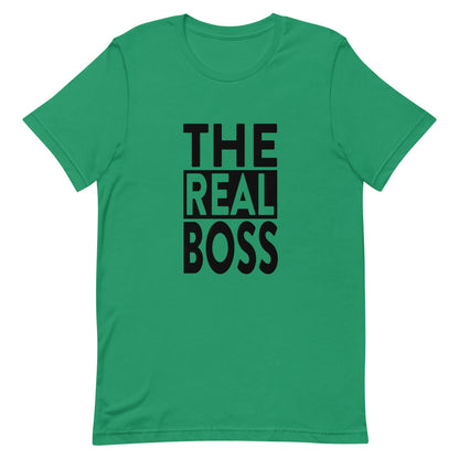 The Real Boss T-shirt - Unisex - Koppels T-shirt