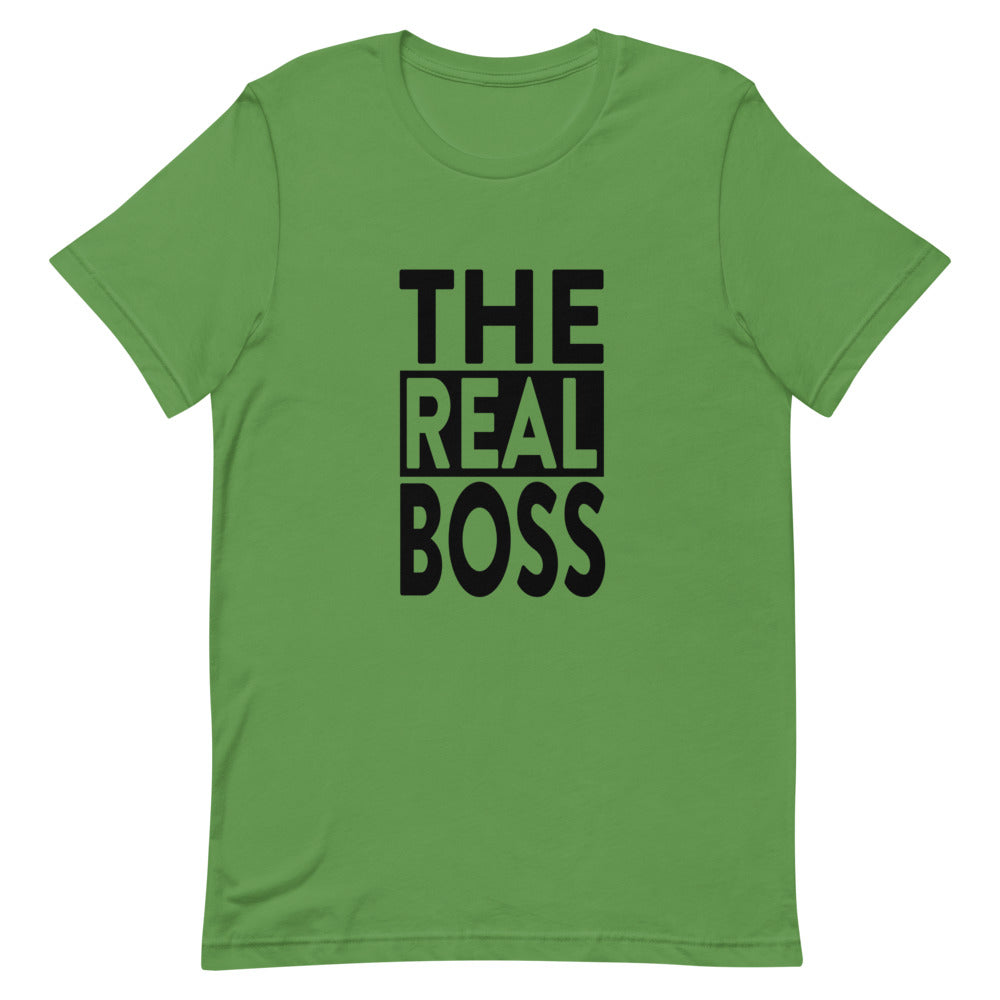 The Real Boss T-shirt - Unisex - Koppels T-shirt
