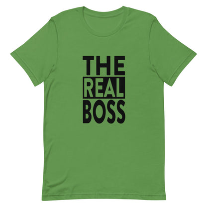 The Real Boss T-shirt - Unisex - Koppels T-shirt