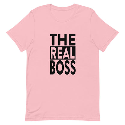 The Real Boss T-shirt - Unisex - Koppels T-shirt