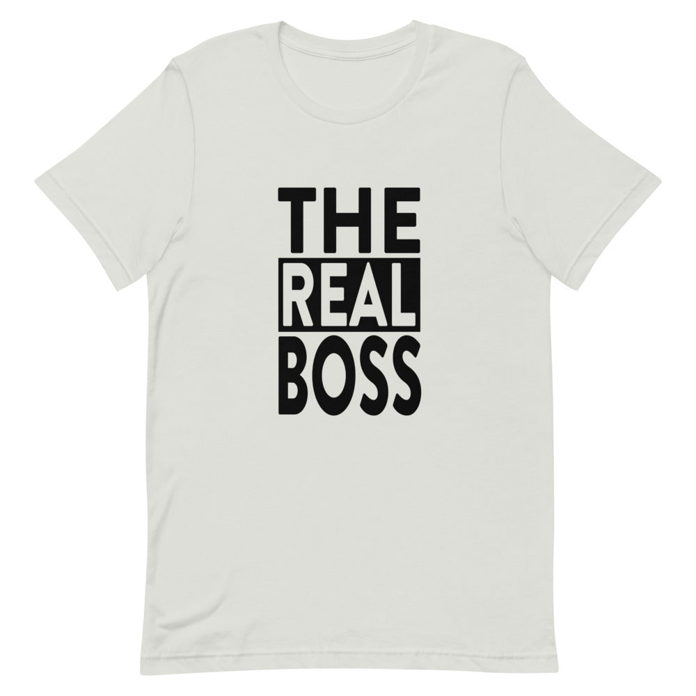 The Real Boss T-shirt - Unisex - Koppels T-shirt