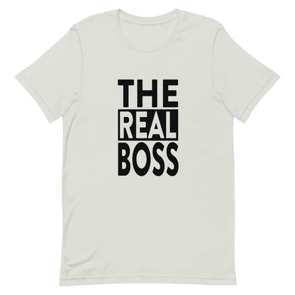 The Real Boss T-shirt - Unisex - Koppels T-shirt