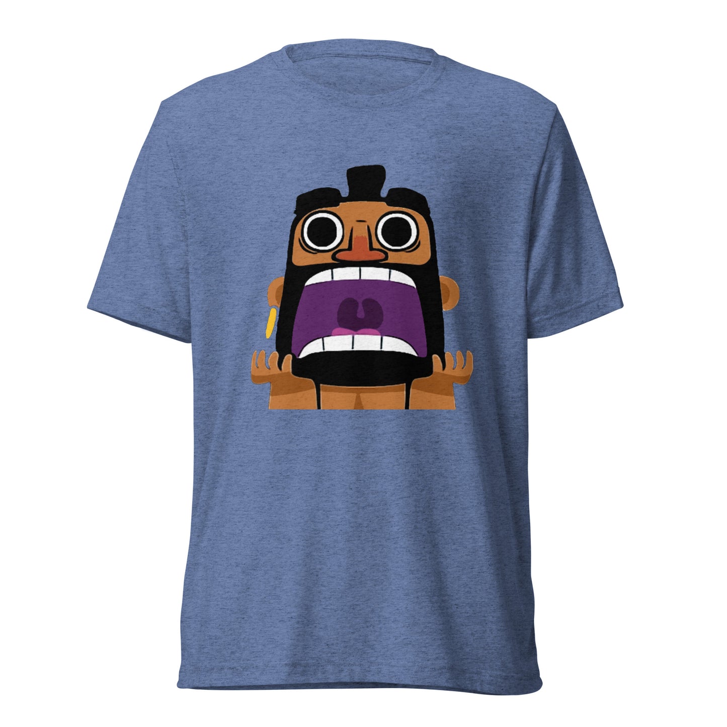Schots Leger Tri-Blend T-shirt - Uniseks