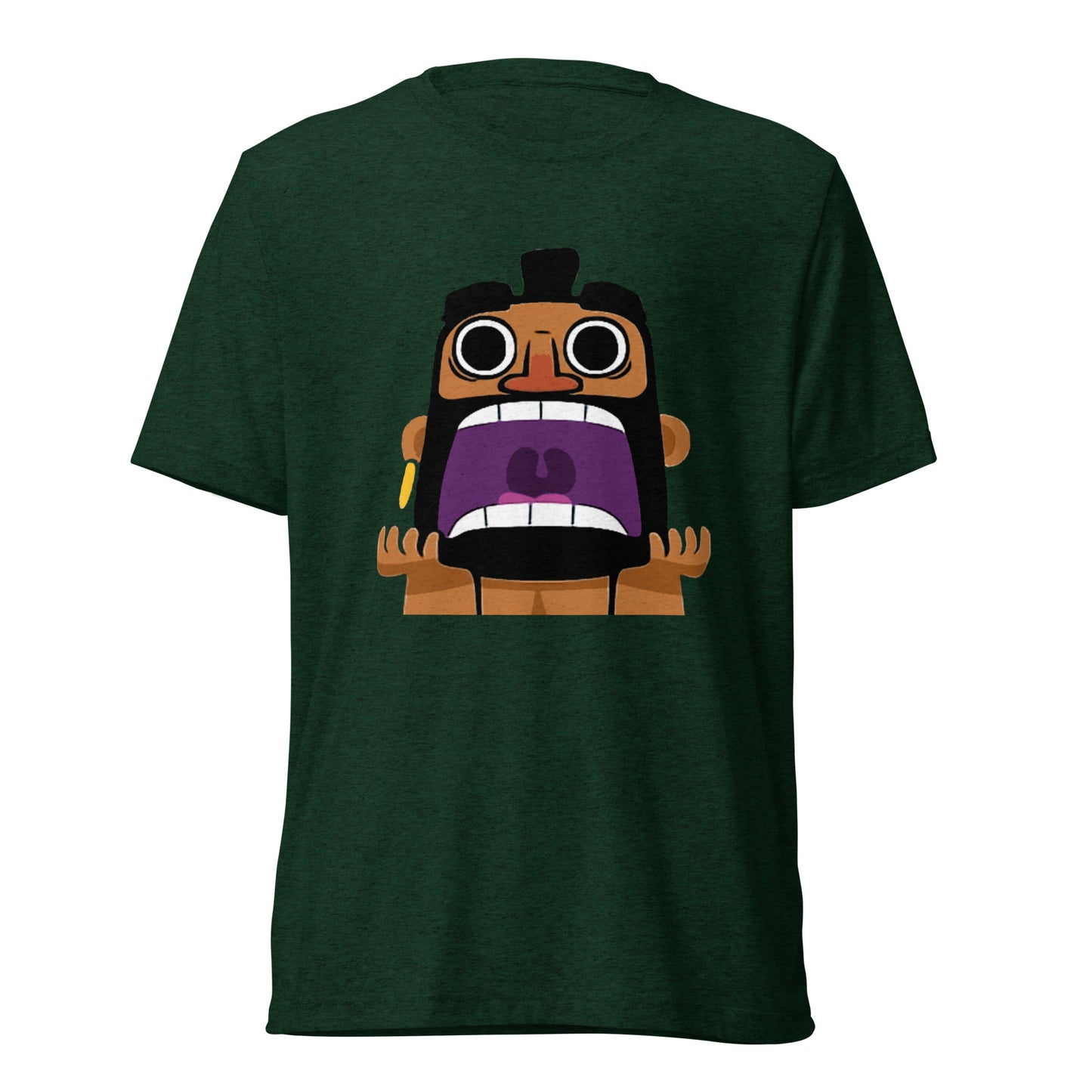 Schots Leger Tri-Blend T-shirt - Uniseks